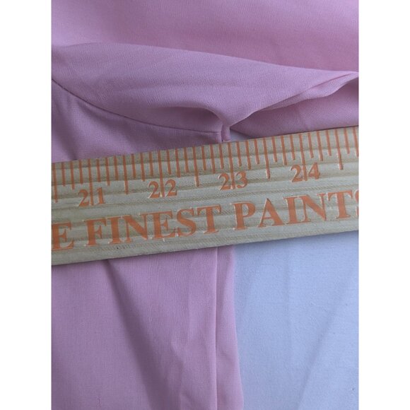 Vintage Kmart Permanent Press Pink Long Sleeve Dress Shirt Button Up Mens 15.5 - Picture 4 of 12